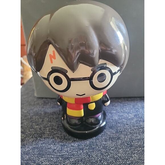 Harry Potter Ceramic Piggy Bank 8" Tall FAB NY Warner Bros READ - Picture 11 of 16